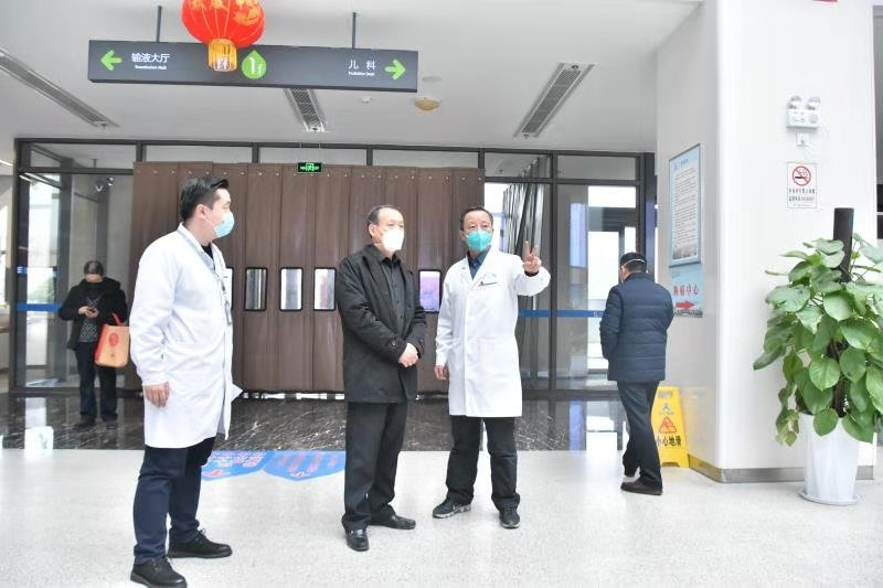 葛翔宇局长带队调研我市医疗机构新冠肺炎疫情防控工作